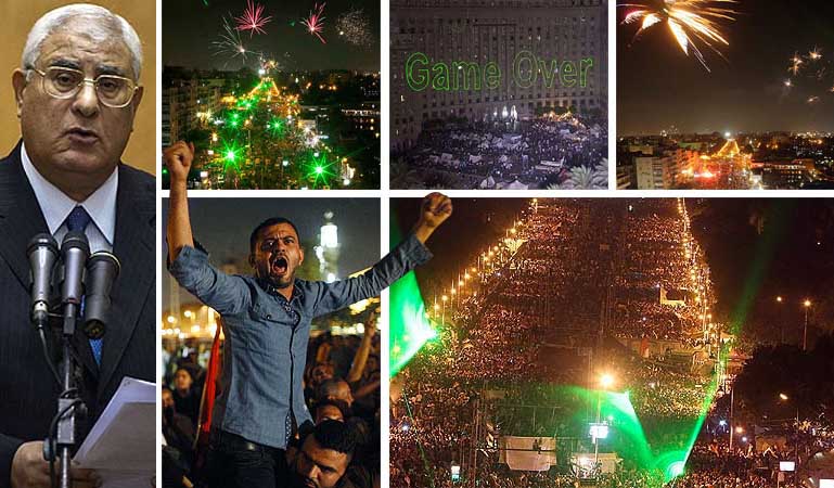 Ketua Mahkamah Konstitusi Mesir Disumpah Gantikan Moursi